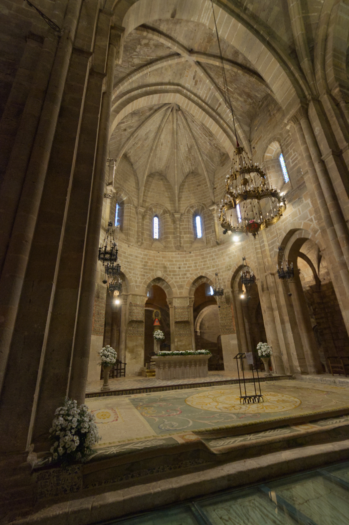 Capilla central de la iglesia del monasterio de Veruela